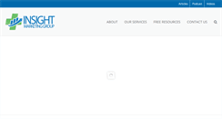 Desktop Screenshot of insightmg.com